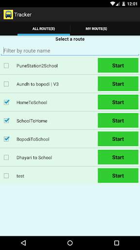 Tracker screenshot 2