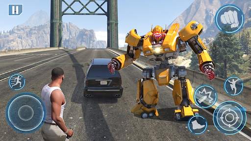 Gangster Crime City Rope Hero स्क्रीनशॉट 4