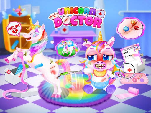 Unicorn Doctor - Save Jungle Pet Animals screenshot 5