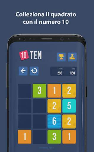 TEN 10 - Puzzle Game senza Wifi screenshot 1