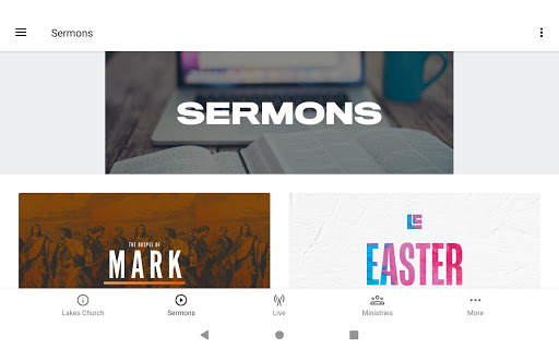 Lakes Church App 5 تصوير الشاشة