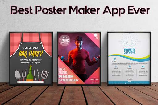 Poster Maker, Flyer Designer  & Ads Page Designer скриншот 1