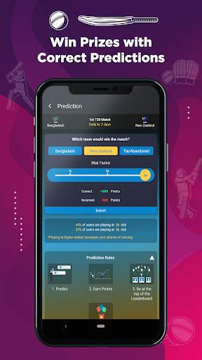 CricWhiz - PLAY Fantasy Cricket & WIN Big Prizes! screenshot 3
