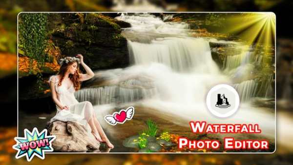 Waterfall Photo Editor - Background Changer screenshot 4
