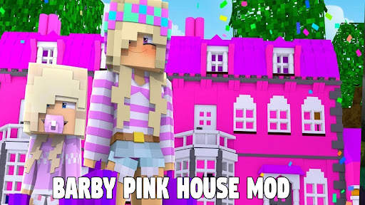 Pink Barby Mod in Minecraft PE screenshot 1