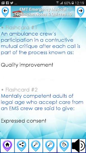 EMT Emergency Medical Technician Free App Exam screenshot 2