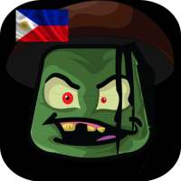 Bangkay Panic:2d shooter zombie game logo