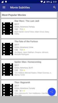 Movie Subtitle app - Subtitles downloader screenshot 5