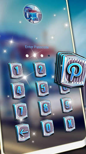 Blue Truck Launcher Theme screenshot 4