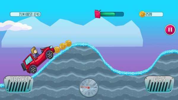 Hill Racing Car Climb screenshot 2