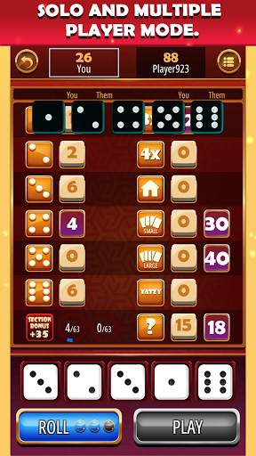 Yatzy: Dice Game Online screenshot 3
