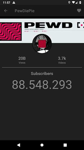 Subscribers Counter 5 تصوير الشاشة