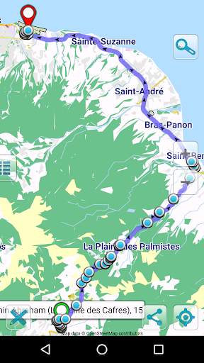 Map of Reunion offline screenshot 5