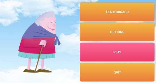 Angry Granny Jump screenshot 1