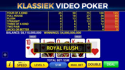 Video Poker van Pokerist screenshot 6