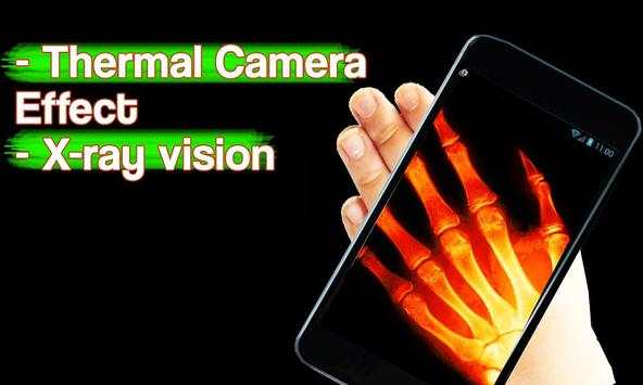 Thermal Camera vision Prank screenshot 1