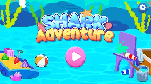 Mini Game: Shark Adventure screenshot 1