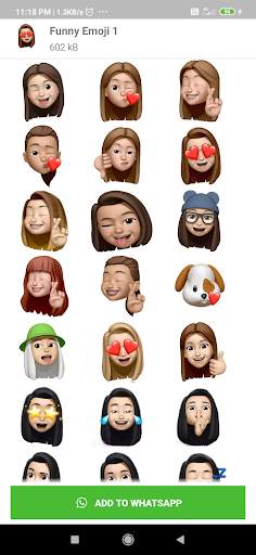 WAStickerApps 🔥 New Funny Emoji 3D Stickers screenshot 2