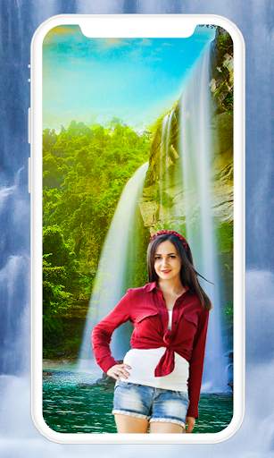 Waterfall Photo Frames Novel screenshot 3
