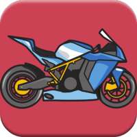 Motorcycle Game For Kids: Bike logo