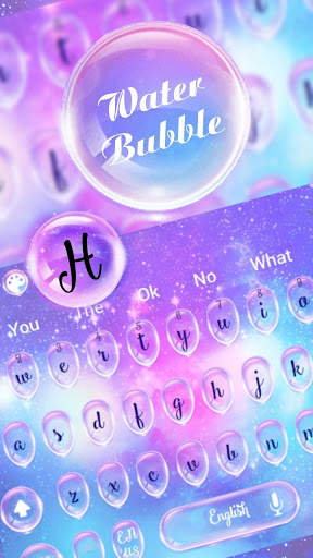 Bubble Keyboard screenshot 1