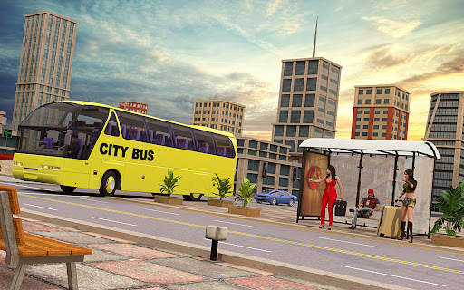 City Coach Bus Simulator Games screenshot 2