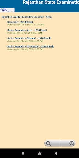 Rajasthan Result 2020 10th & 12th RBSE Board screenshot 4