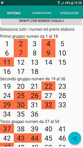 Sistemi Lotto free screenshot 5