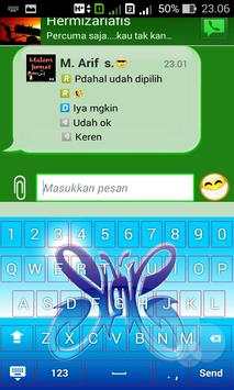 Tema Keyboard Slank screenshot 3