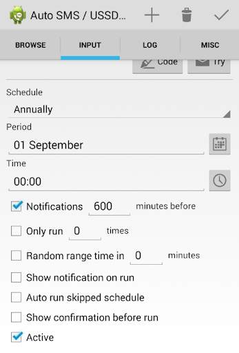 Auto SMS / USSD / Call screenshot 3