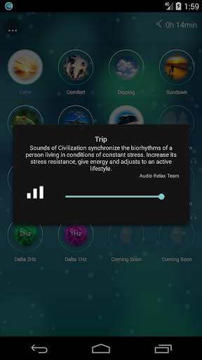 Audio Relax: Calming Music Antistress Meditation screenshot 4