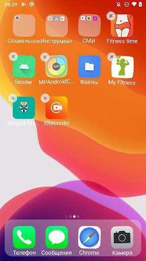iLauncher X - иос темы & айфон скриншот 4