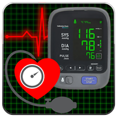 Finger Blood Pressure BP Scanner Calculator Prank icon