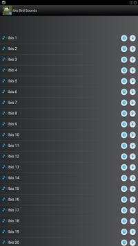 Ibis Bird Sounds Ringtones screenshot 1