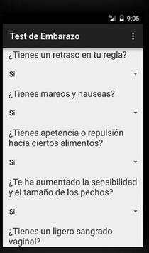 Test de Embarazo - ¿Estoy embarazada? Compruébalo. screenshot 2