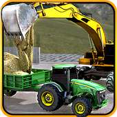 Concrete Excavator Tractor Sim