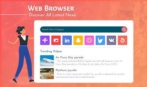 U browsers Fast & Secure UC browser screenshot 8