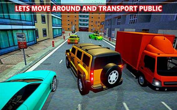 Cruiser Taxi Car Driving Simulator 2019 screenshot 8