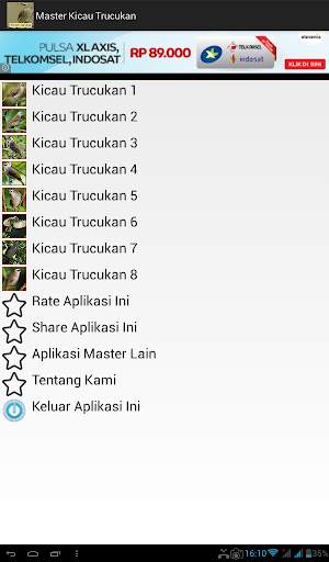 Master Kicau Trucukan 4 تصوير الشاشة