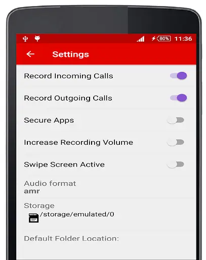 Automatic Call Recoreder -ACR screenshot 11