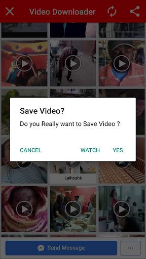 Video downloader for facebook. screenshot 2