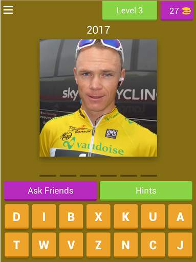 Tour de France 2021 : Quiz Vainqueur Maillot Jaune screenshot 14