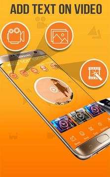 Text on Videos : Photo Editor & Video Editor 1 تصوير الشاشة