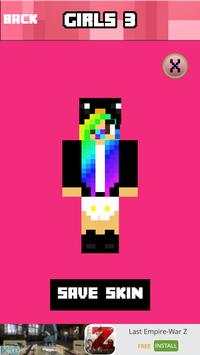 GIRL SKINS FOR MINECRAFT PE&PC screenshot 4