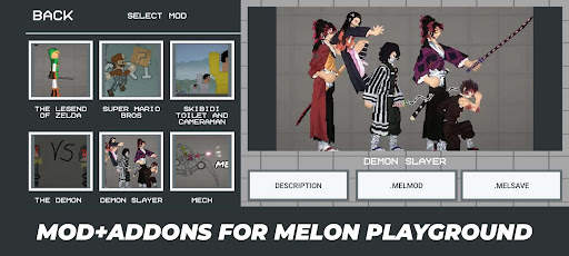 MelMod : Mod For Melon 3 تصوير الشاشة