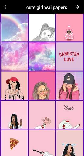 aesthetic collage wallpapers pink screenshot 6