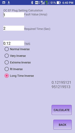 Pick Up and TMS calculation screenshot 6