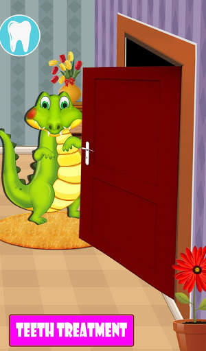 Jungle Animal Dentist Game screenshot 2