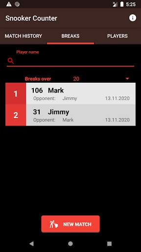 Snooker Counter screenshot 5