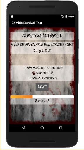 Zombie Survival Test (QUIZ) screenshot 2